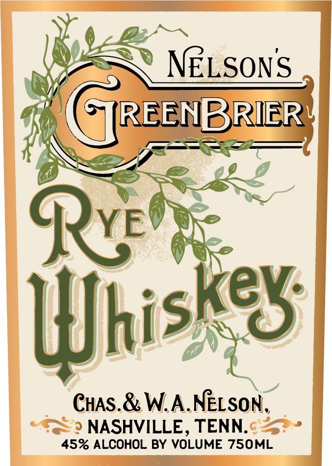 Load image into Gallery viewer, Nelson's Green Brier Rye Whiskey 750ml - Main Street Liquor
