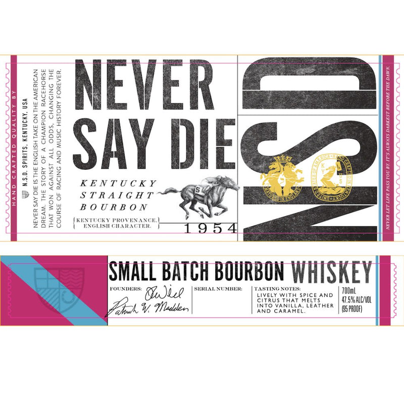 Load image into Gallery viewer, Never Say Die Small Batch Kentucky Straight Bourbon - Main Street Liquor
