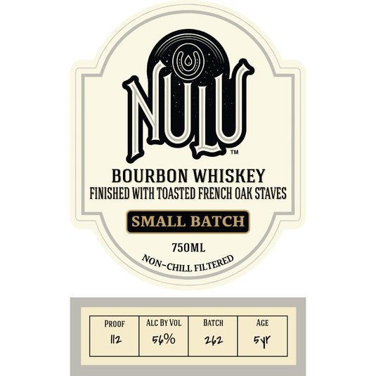 Nulu Small Batch Toasted French Oak Bourbon Whiskey - Main Street Liquor