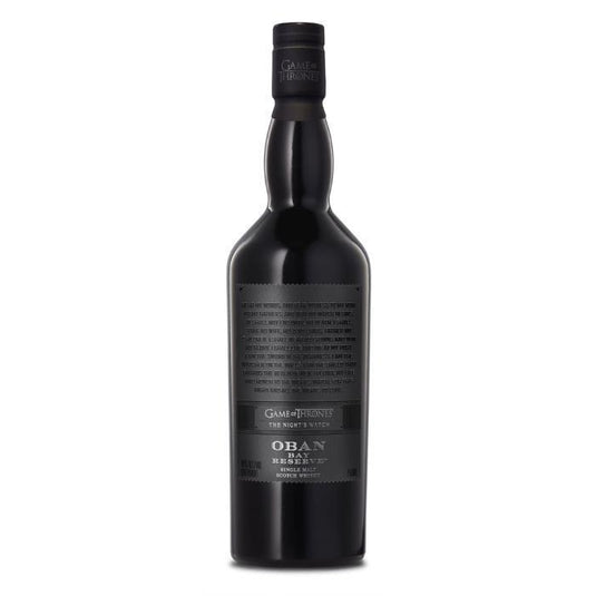 Oban Bay Reserve - Game Of Thrones The Night’s Watch - Main Street Liquor