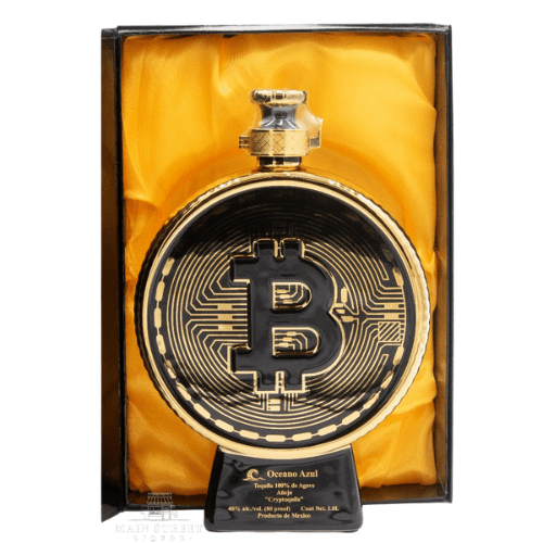 Oceano Azul Cryptoquila Anejo Tequila 1L - Main Street Liquor