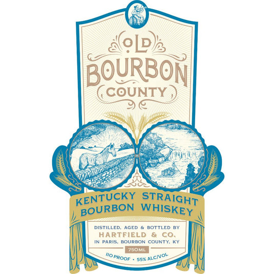 Old Bourbon County Kentucky Straight Bourbon - Main Street Liquor