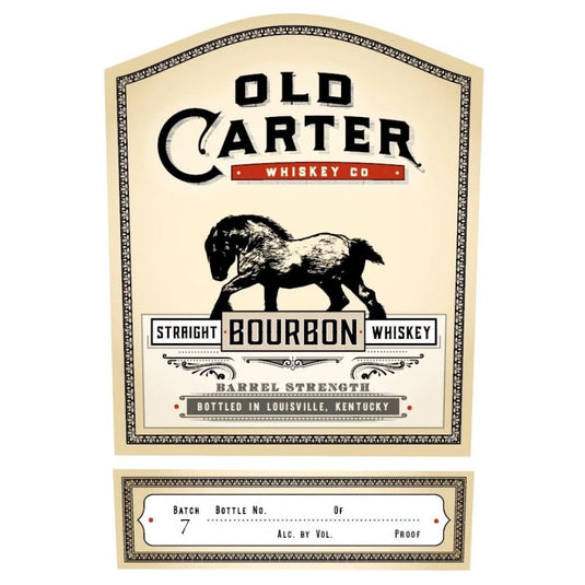 Old Carter Straight Bourbon Small Batch 7 - Main Street Liquor