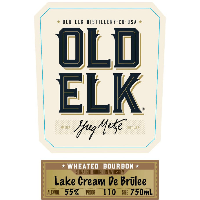 Old Elk Lake Cream De Brūlee Straight Wheated Bourbon - Main Street Liquor