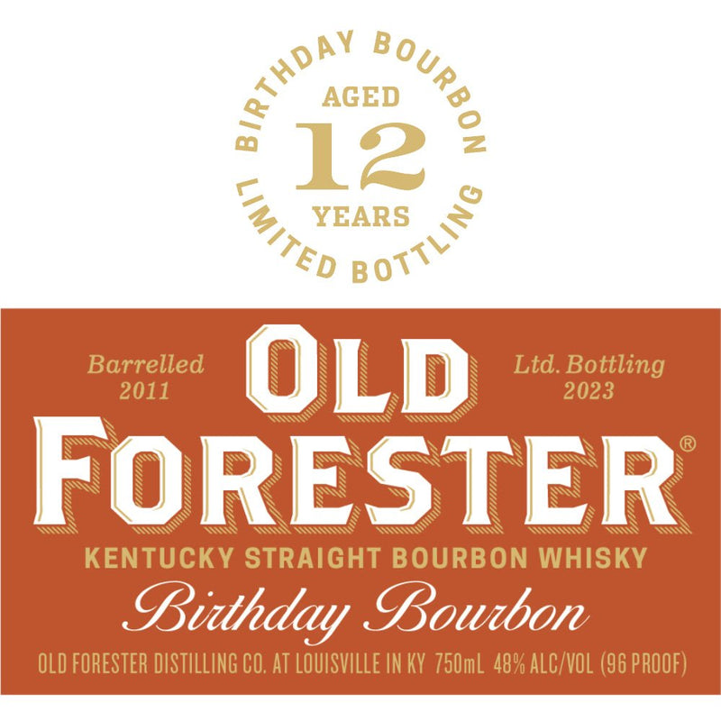 Load image into Gallery viewer, Old Forester Birthday Bourbon 2023 - Main Street Liquor

