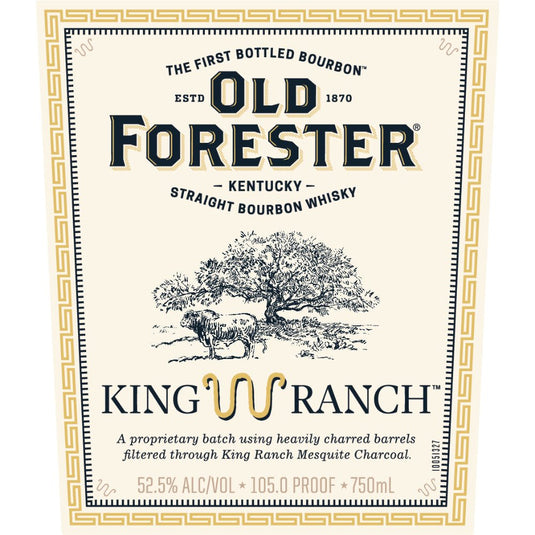Old Forester King Ranch Bourbon - Main Street Liquor