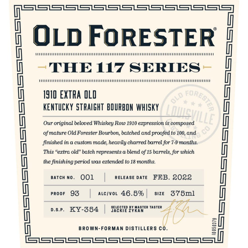 Load image into Gallery viewer, Old Forester The 117 Series 1910 Extra Old - Main Street Liquor
