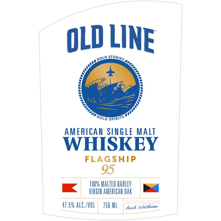 Old Line Flagship 95 American Single Malt Whiskey – Bourbon Hunt USA