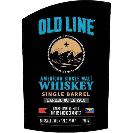Old Line Single Barrel American Single Malt Whiskey - Main Street Liquor
