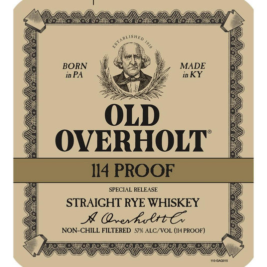 Old Overholt 114 Proof - Main Street Liquor