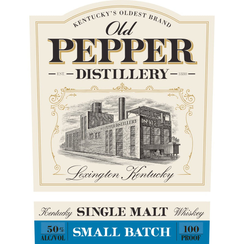 Load image into Gallery viewer, Old Pepper Small Batch Single Malt Whiskey - Main Street Liquor

