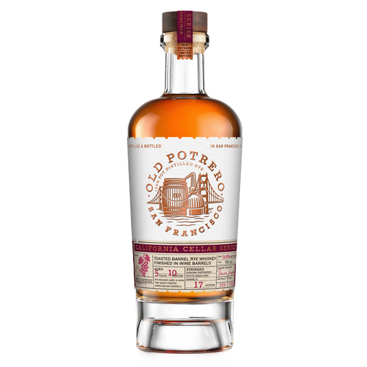 Old Potrero California Cellar Series 02 Toasted Barrel Rye Whiskey Finished in Wine Barrels 700ml - Main Street Liquor