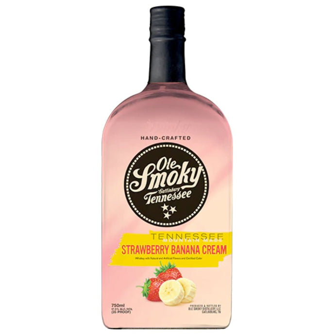 Ole Smoky Strawberry Banana Cream Whiskey - Main Street Liquor