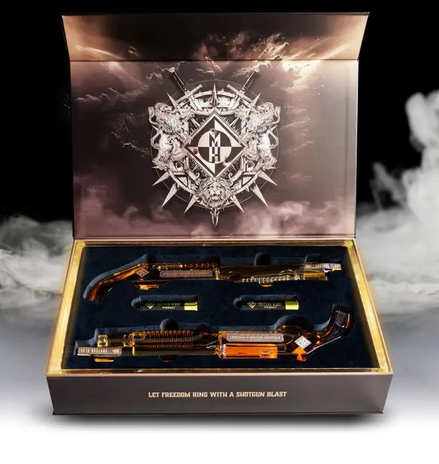 Load image into Gallery viewer, Shotgun Blast Whiskey First Edition Straight Bourbon By Machine Head - Main Street Liquor
