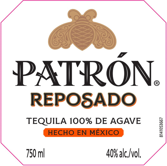 Patrón Reposado Tequila 100% de Agave - Main Street Liquor