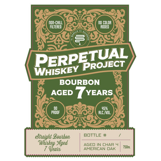 Perpetual Whiskey Project 7 Year Old Straight Bourbon - Main Street Liquor