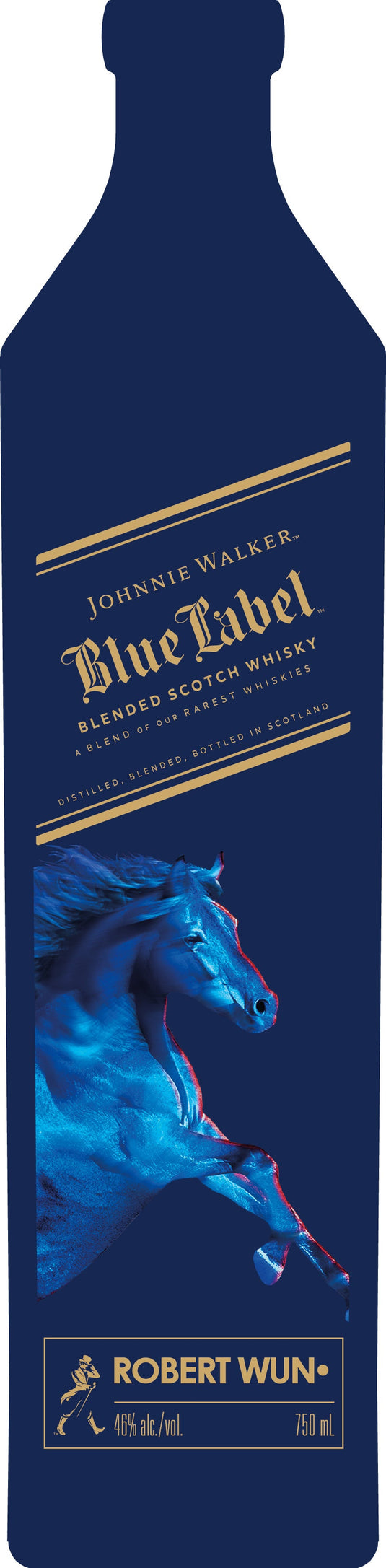 Johnnie Walker Blue Label Robert Wun Limited Edition Blended Scotch Whisky - Main Street Liquor