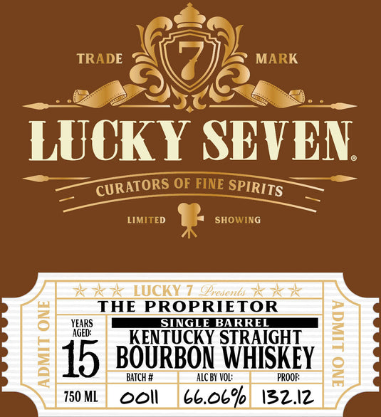 Lucky Seven The Proprietor 15 Year Old Single Barrel Kentucky Straight Bourbon - Main Street Liquor