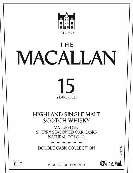 The Macallan 15 Year Old Double Cask Highland Single Malt Scotch Whisky - Main Street Liquor