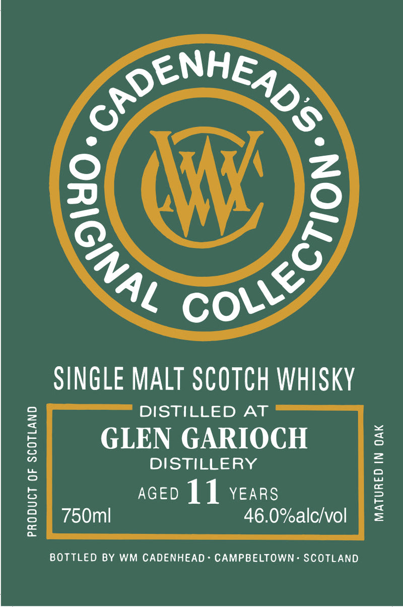 Load image into Gallery viewer, Cadenhead’s Glen Garioch 11 Year - Old Single Malt Scotch Whisky - Main Street Liquor
