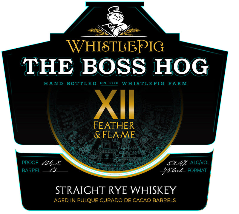 Load image into Gallery viewer, WhistlePig The Boss Hog XII: Feather &amp; Flame Straight Rye Whiskey - Main Street Liquor
