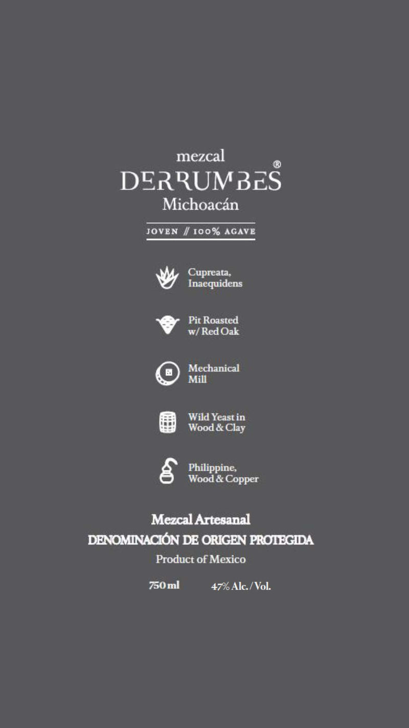 Load image into Gallery viewer, Mezcal Derrumbes Michoacán
