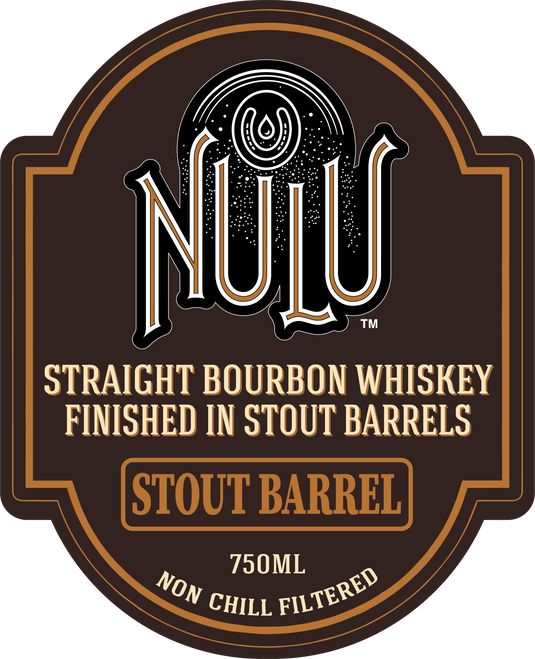 Nulu Stout Barrel Finished Straight Bourbon Whiskey Barrel S499 6 Years Aged