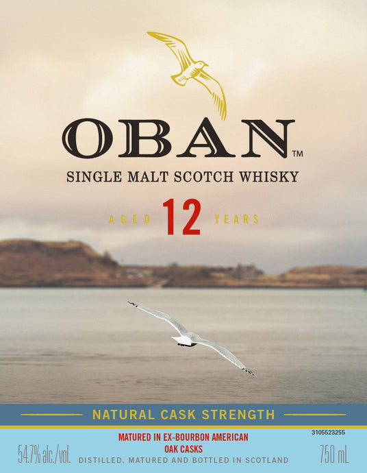 Oban 12 Year Old Cask Strength Single Malt Scotch Whisky