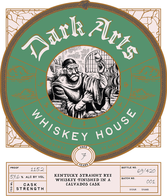 Dark Arts 7 Year Kentucky Straight Rye Finished in Calvados Cask