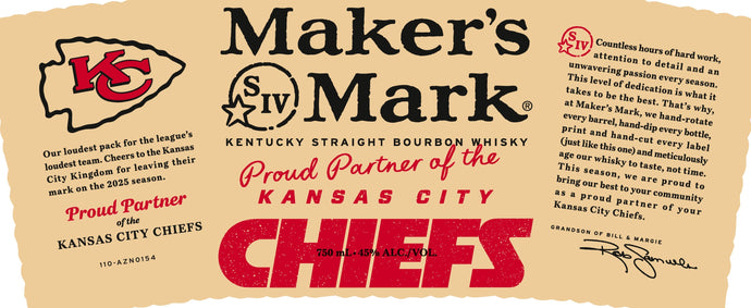 Maker’s Mark Kansas City Chiefs 2025 Edition