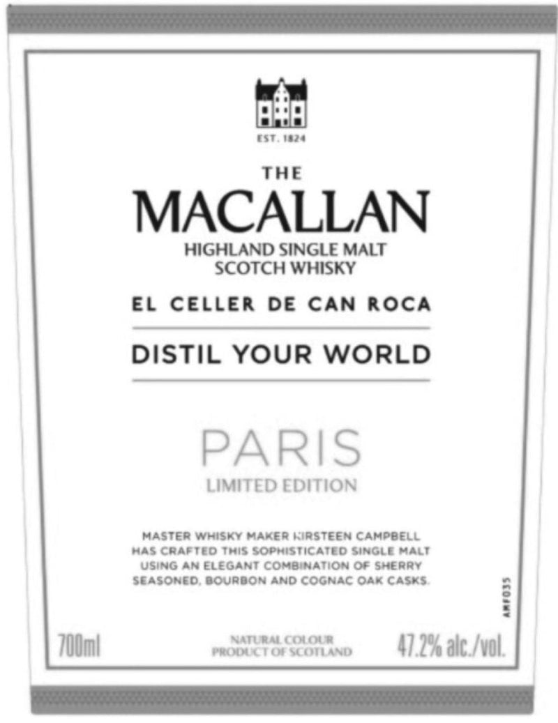 Load image into Gallery viewer, The Macallan Distil Your World Paris Limited Edition - Main Street Liquor
