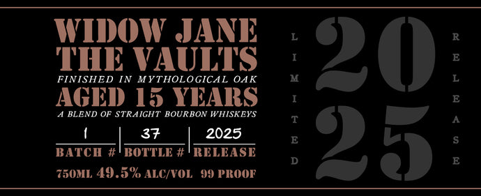 Widow Jane The Vaults 2025 Limited Release Aged 15 Years
