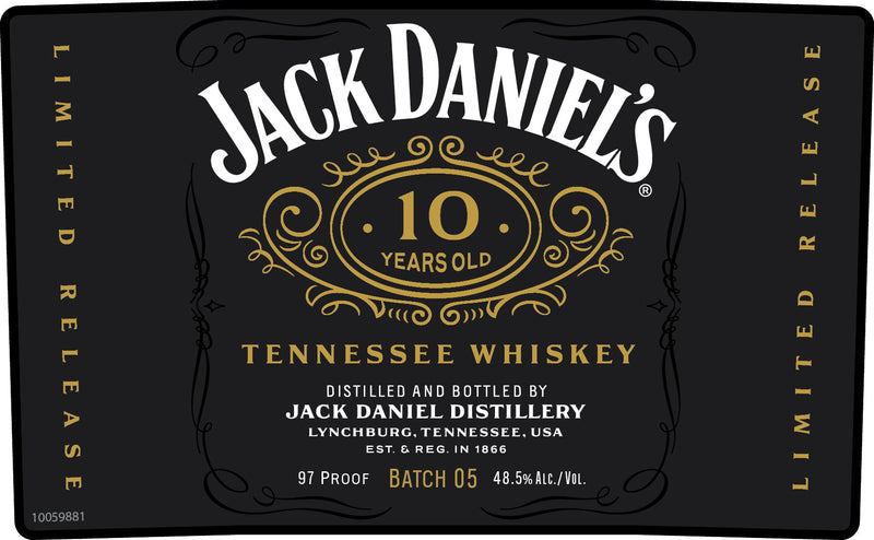 Load image into Gallery viewer, Jack Daniel's 10 Year Old Tennessee Whiskey Batch 05 - Main Street Liquor
