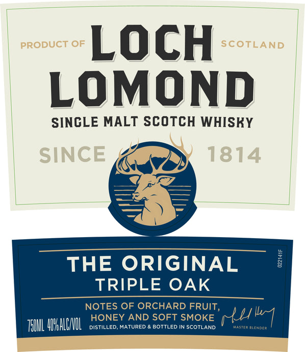 Loch Lomond The Original Triple Oak Single Malt Scotch Whisky 750ml