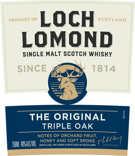 Loch Lomond The Original Triple Oak Single Malt Scotch Whisky 750ml