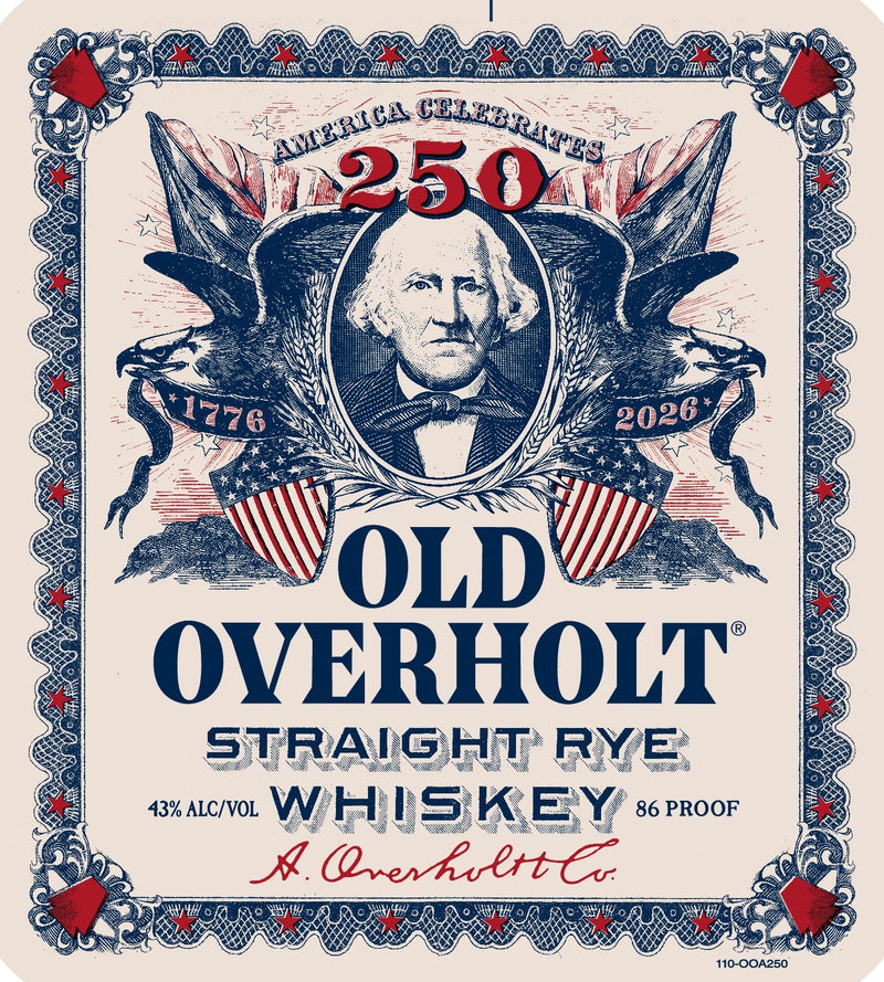 Load image into Gallery viewer, Old Overholt 4 Year Straight Rye Whiskey America 250th Edition - Main Street Liquor
