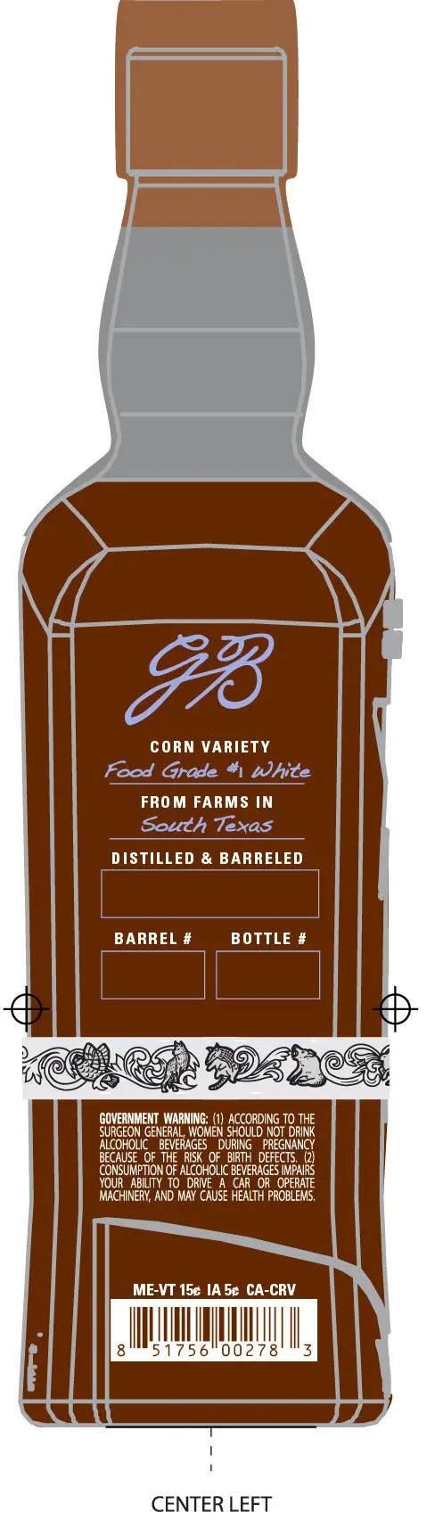 Garrison Brothers Single Barrel Cask Strength Oloroso Sherry Cask Finished Texas Straight Bourbon Whiskey - Main Street Liquor