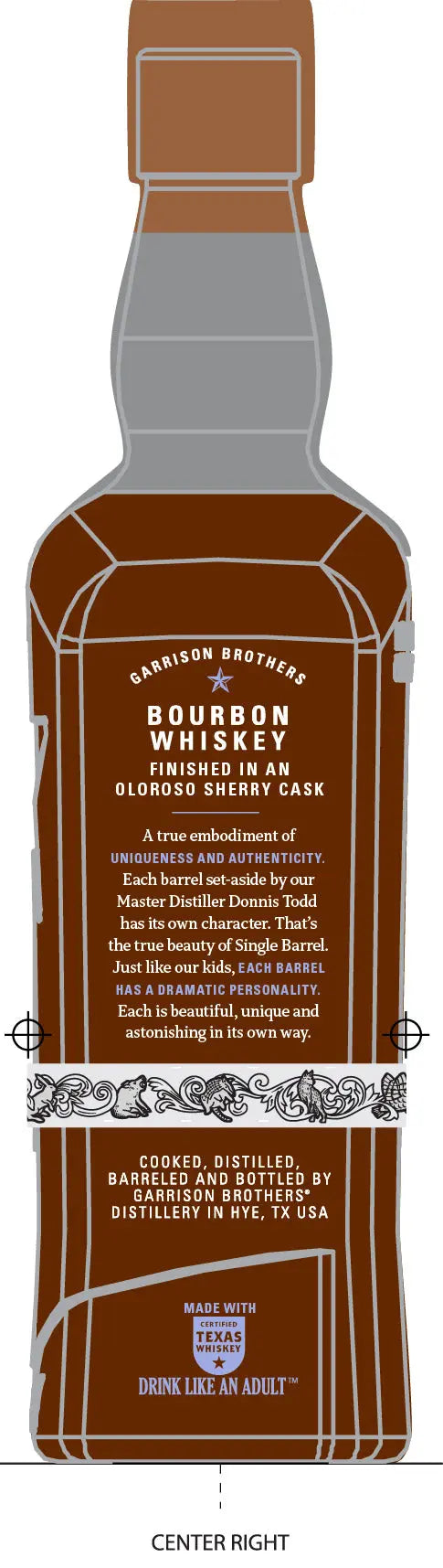 Load image into Gallery viewer, Garrison Brothers Single Barrel Cask Strength Oloroso Sherry Cask Finished Texas Straight Bourbon Whiskey - Main Street Liquor
