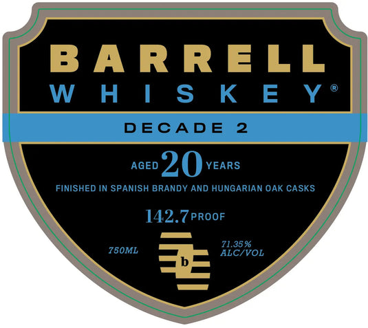 Barrell Whiskey Decade 2 20 Year Canadian Whiskey 750mL - Main Street Liquor