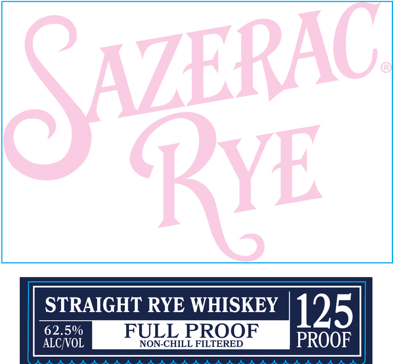 Load image into Gallery viewer, Sazerac Rye Full Proof Straight Rye Whiskey 125 Proof 750mL - Main Street Liquor

