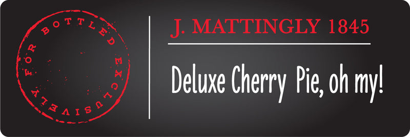 Load image into Gallery viewer, J. Mattingly 1845 “Deluxe Cherry Pie, Oh My!” Single Barrel Bourbon Private Pick
