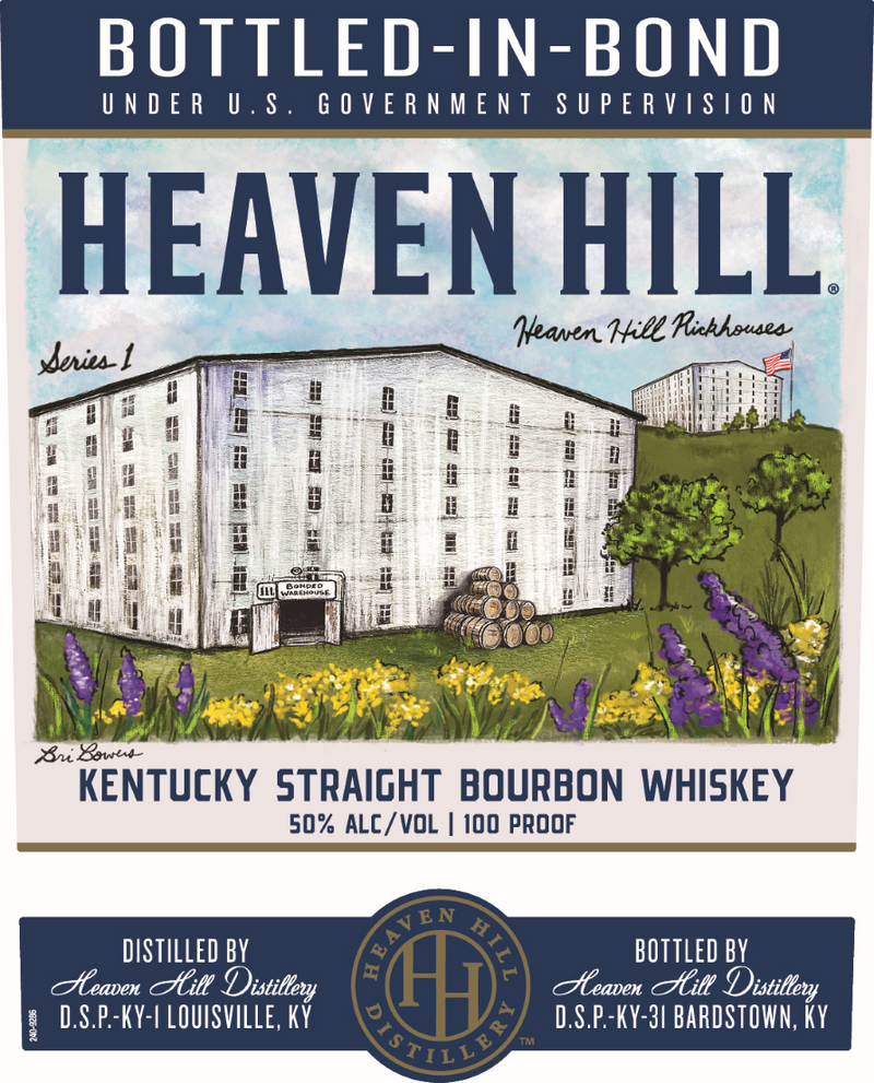 Load image into Gallery viewer, Heaven Hill Bottled-In-Bond Artist Series 7 Year Old Bourbon (3 Designs)
