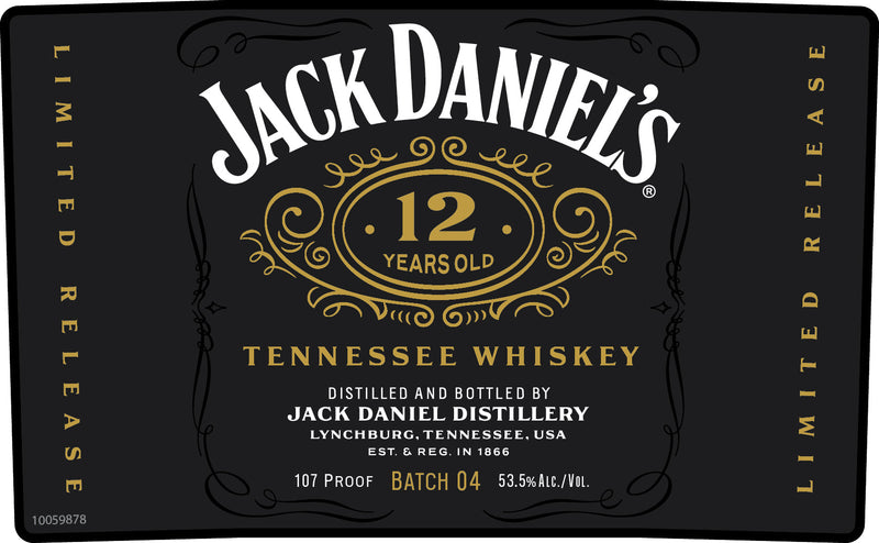 Load image into Gallery viewer, Jack Daniel's 12 Year Old Tennessee Whiskey Batch 04 - Main Street Liquor
