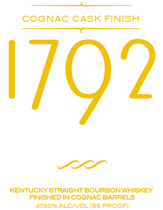1792 Cognac Cask Finish Kentucky Straight Bourbon - Main Street Liquor