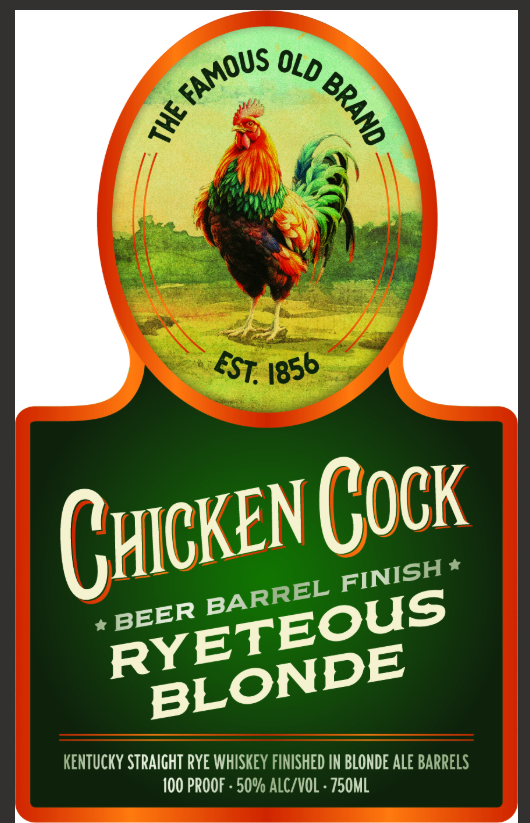 Load image into Gallery viewer, Chicken Cock Ryeteous Blonde Kentucky Straight Rye Whiskey - Main Street Liquor
