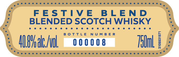 Load image into Gallery viewer, Johnnie Walker Blue Label Festive Blend Blended Scotch Whisky Limited Edition - Main Street Liquor
