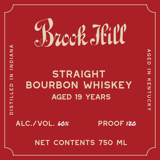 Brook Hill 19 Year Old Straight Bourbon Whiskey Rare Character - Main Street Liquor