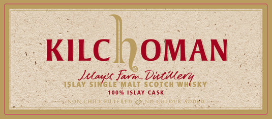 Kilchoman 10 Year Old 100% Islay Cask Bourbon Single Cask Scotch Whisky 700mL - Main Street Liquor