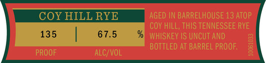 Jack Daniel’s Coy Hill Rye 2026 Special Release Single Barrel Barrel Proof Tennessee Rye Whiskey - Main Street Liquor
