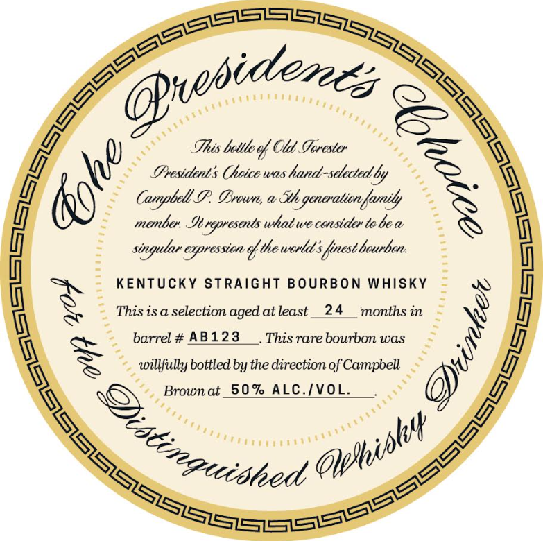 Load image into Gallery viewer, Old Forester President's Choice Kentucky Straight Bourbon Whiskey 2026 700mL - Main Street Liquor
